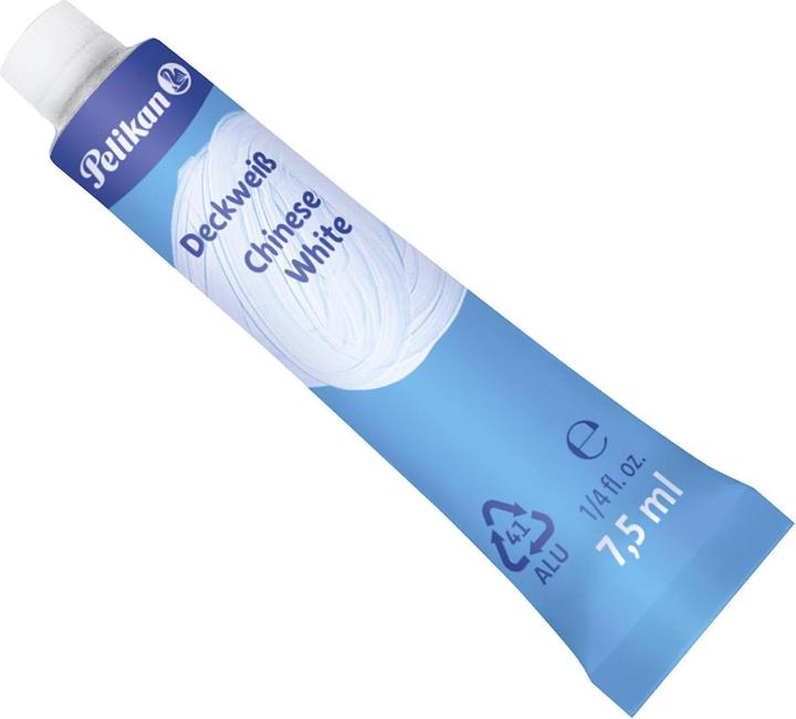 Productafbeelding Pelikan Ondoorzichtig wit 732 (Chinees Wit, 7.50 ml)