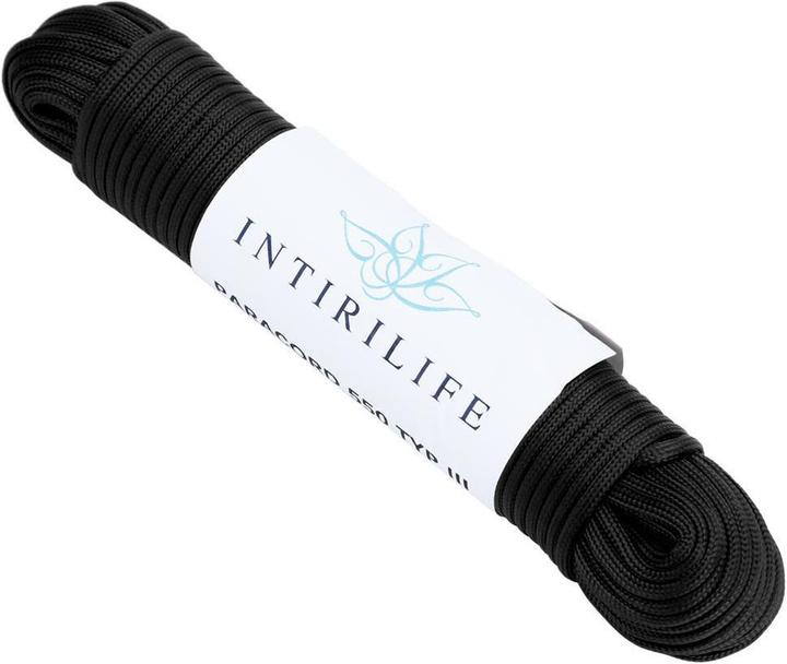 Produktbild Intirilife 31m Nylon Outdoor Seil in SCHWARZ (31 m)