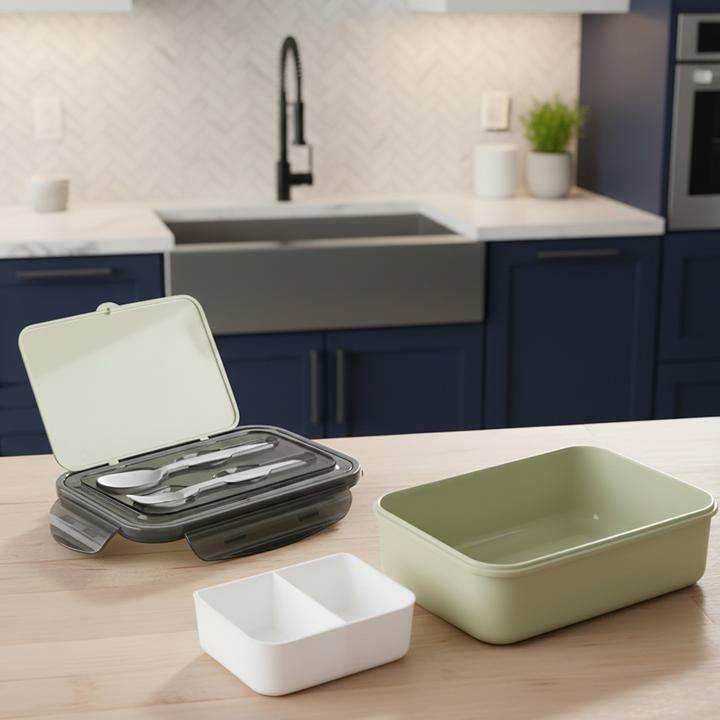 Produktbild Cheffinger Lunchbox 1.3L mit Löffel und Gabel