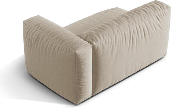 Image du produit Micadoni Chauffeuse Droit, "Martina", 1 Place, 160x106x75 Fabriqué en Europe (Canapé modulaire, 1 place)