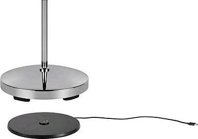 Trio Lampada da terra ricaricabile a LED 'Mendorez' cromo (180 lm)