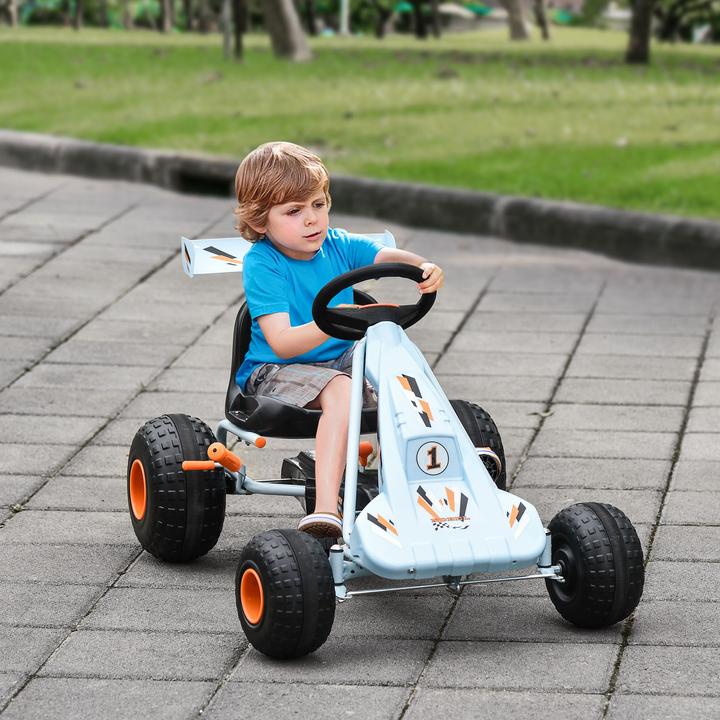 Actual product image Homcom Kids Go-Kart with Handbrake