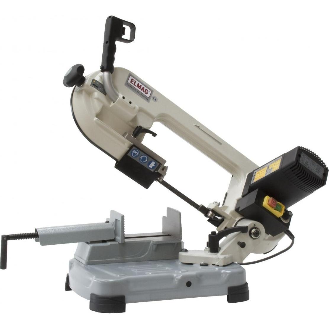 Elmag, Dekupiersäge + Bandsäge, Metall-Bandsägemaschine TB 125 Vario