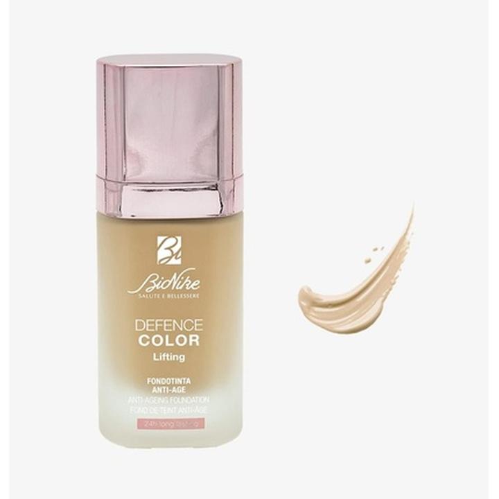 Actual product image BioNike Defence Color Lifting Anti-Age Foundation 24H Long Lasting N.201 30ml (Ivory)