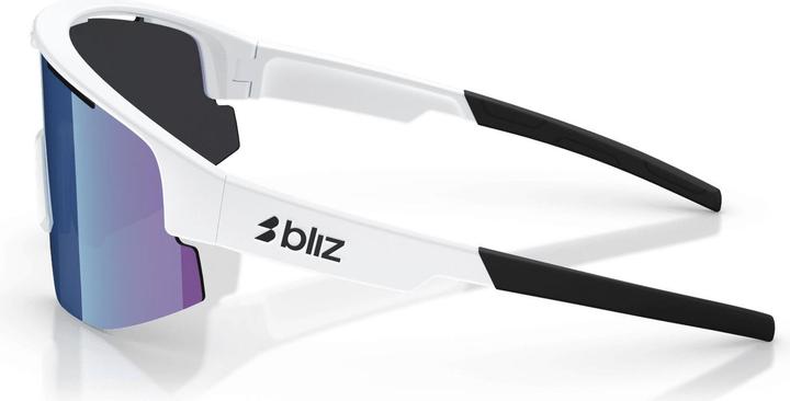 Actual product image Bliz Matrix Small (matt white, Smoke w Blue Multi)