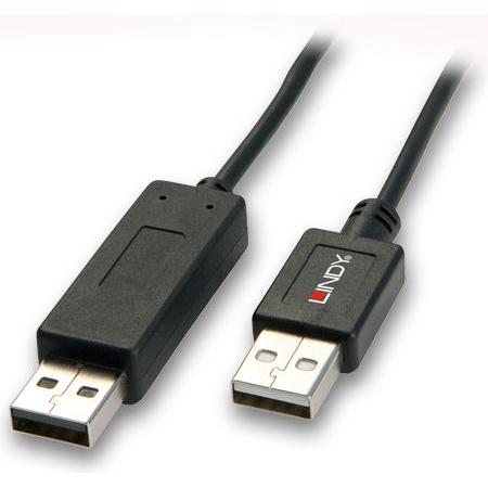Lindy USB 2.0 Kabel (1 m, USB 2.0), USB Kabel