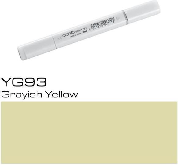 Image du produit Copic Sketch type YG - 93 (YG93 - Jaune grisâtre, 1 x)