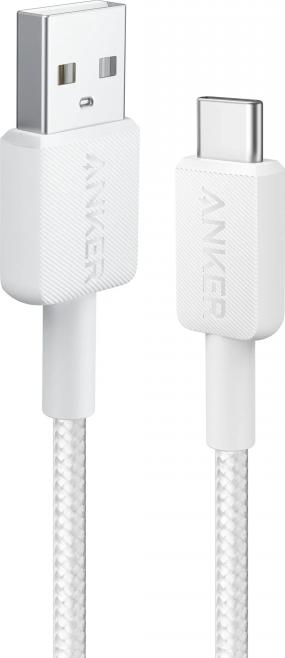 Immagine prodotto Anker CAVO 322 USB-A A USB-C 1,8M BLANCO (1.80 m, USB 2.0, 45 W)