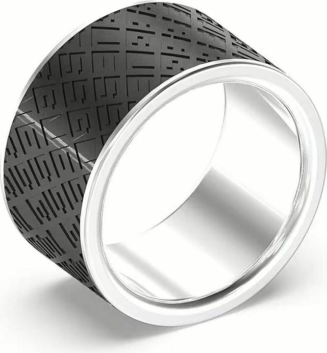 Guess Herrenring JUMR03226JWSTBK66 (26) (26, Stahl)