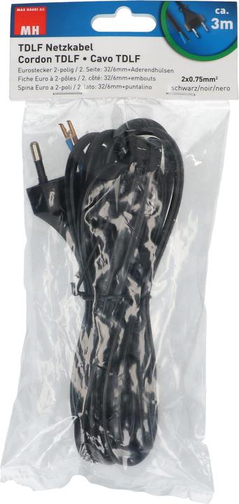 Immagine prodotto Max Hauri Cavo di rete TDLF H03VVH2-F2X0,75 tipo 26 (3 m)