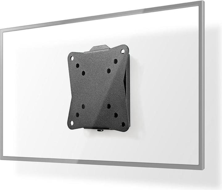 Nedis Feste TV-Wandhalterung | 13-27 " | maximal unterstützes Bildschirmgewicht: 30 kg | Minimaler W (Wand, 27", 30 kg)