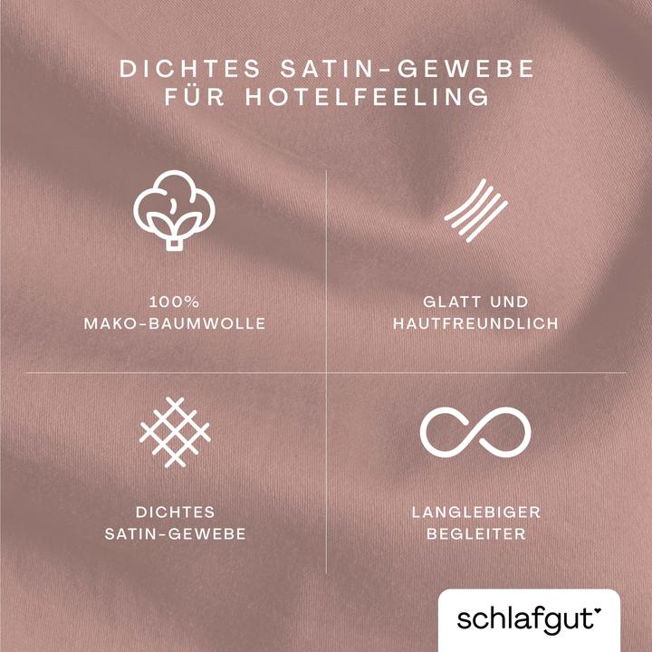 Image du produit schlafgut Woven Satin (Housse de couette, 140 x 200 cm)