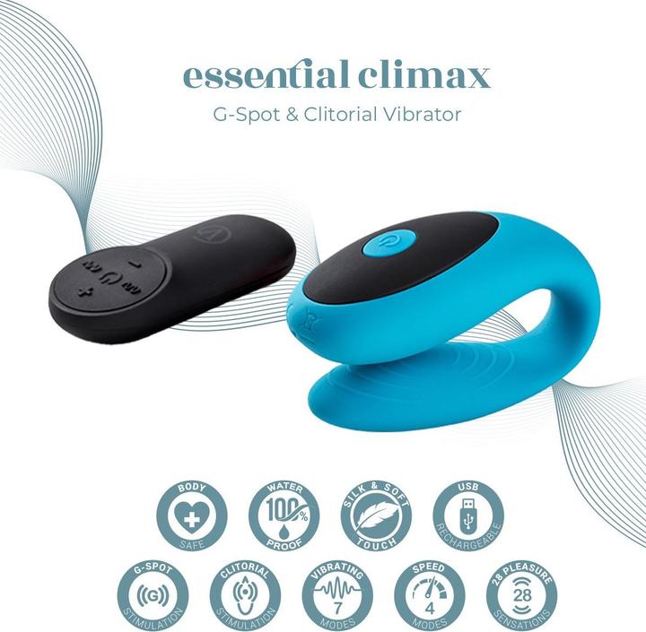Actual product image Virgite G-Punkt & Klitorialvibrator E12 Blau