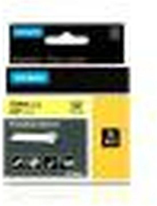 Produktbild Dymo Schriftband (18491) Black Yellow (S0718090) (1.90 cm, Gelb, Schwarz)