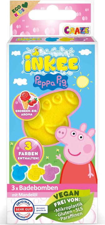 Produktbild Craze Inkee Peppa Pig (Badekugeln)
