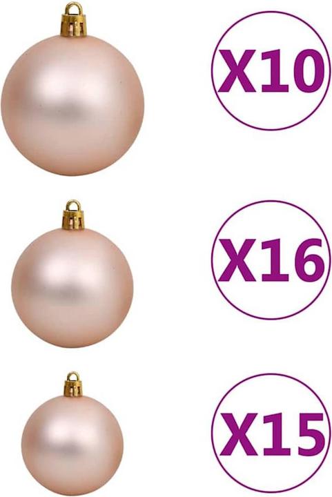 Produktbild vidaXL Schlanker Weihnachtsbaum (180 cm)