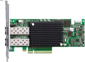 Actual product image Dell Emulex LPE 16002 Dual Port Fibre Channel HBA - Kit (PCI Express 2.0 x8)