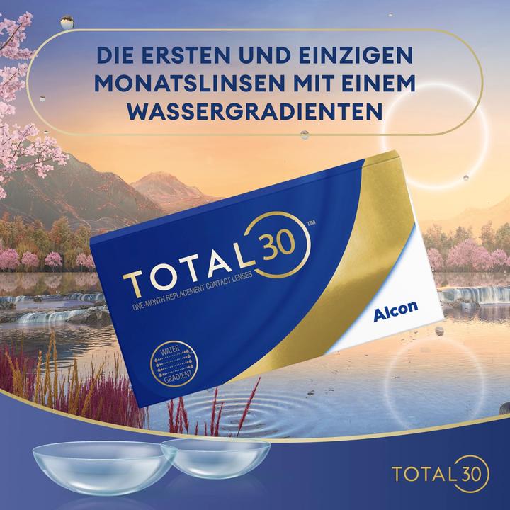 Image du produit Total 30 pour l'astigmatisme (6 pièce(s), Lentille mensuelle, Torique)