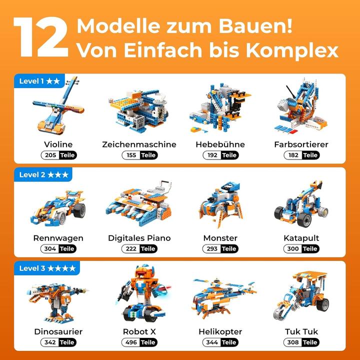 Produktbild Apitor Robot X Stem-Roboter-Set