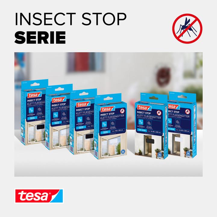 Actual product image tesa Insect screen STANDARD window (130 x 150 cm)