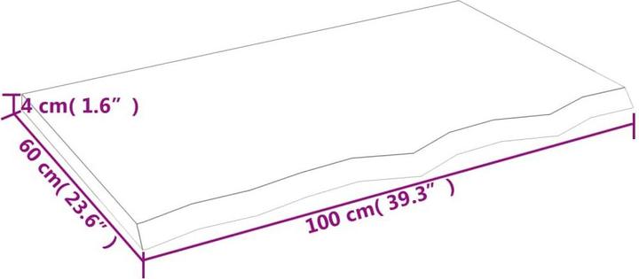 Image du produit vidaXL Gianna (100 x 4 x 60 cm)