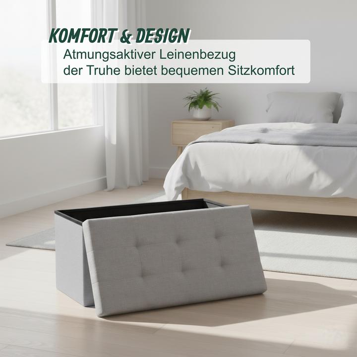 Actual product image Relaxdays Sitzbank aus Stoff (76 cm)