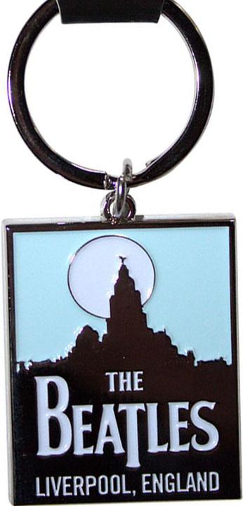 Actual product image The Beatles Liverpool, England Skyline Keyring
