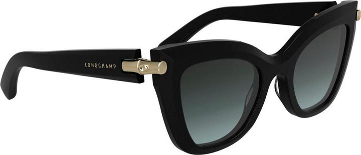 Longchamp Black Acetate Sunglasses