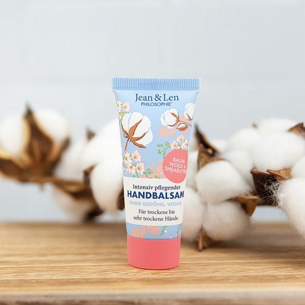 Produktbild Jean & Len Handcrème Baumwolle/Sheabutter Reisegrösse 20 ml (20 ml)