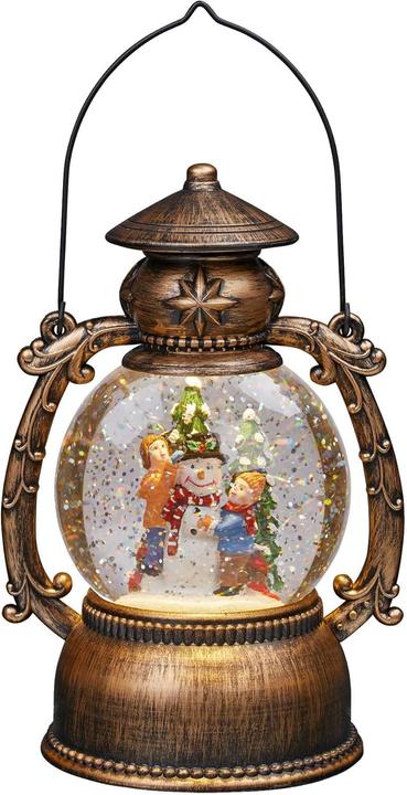 Hellum Schneekugel - LED Laterne (524321)