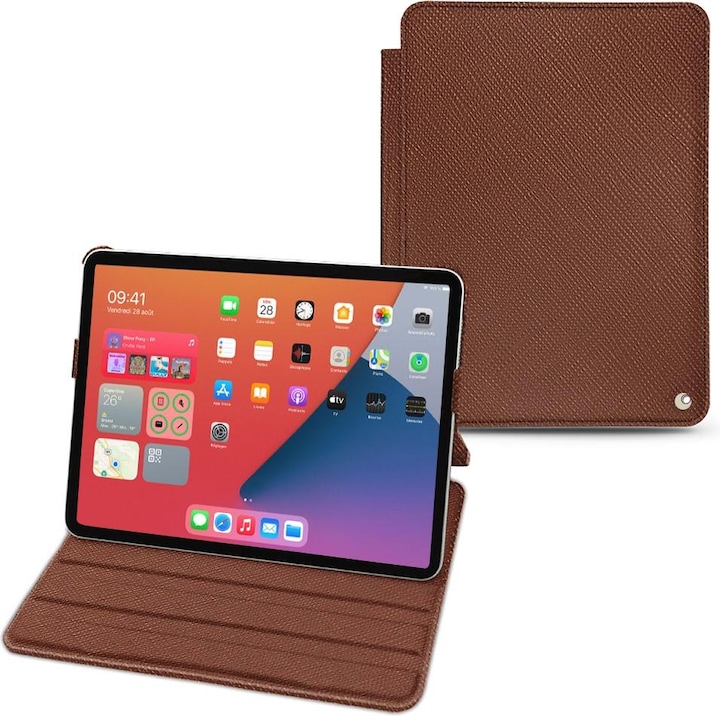 Productafbeelding Noreve Lederen omslag horizontaal (iPad mini 6)