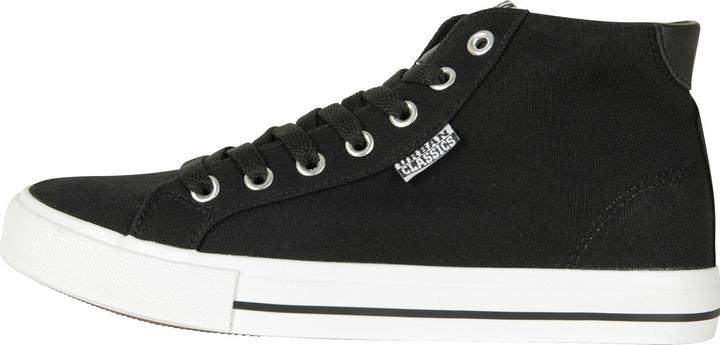 Image du produit Urban Classics High Top Canvas Sneaker black/white 36 (36)
