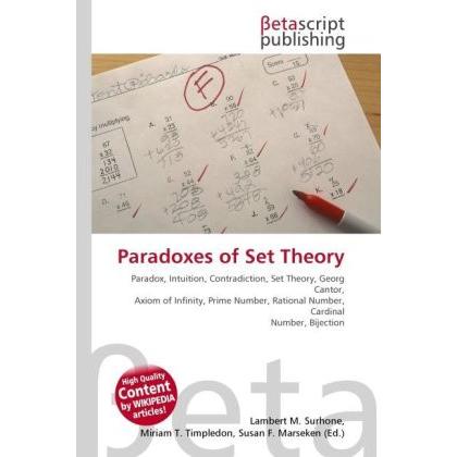 Thumbnail - Paradoxes of Set Theory, Fachbücher von Lambert M. Surhone, Miriam T. Timpledon, Susan F. Marseken