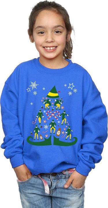 Produktbild Elf Christmas Tree Sweatshirt Mädchen (140, 146)
