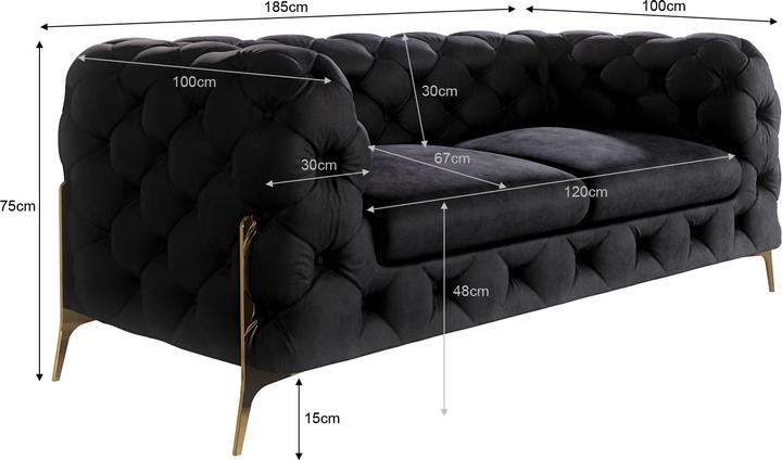 Produktbild Ropez Chelsea Bis (2-Sitzer)