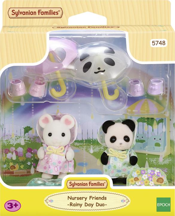 Sylvanian Families Amici della scuola materna "Tempo di pioggia"