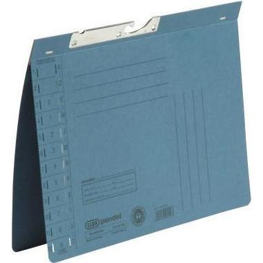 Elba, Mappe, Pendelhefter, DIN A4, Manilakarton, 320 g-qm, blau (A4, 50 x)