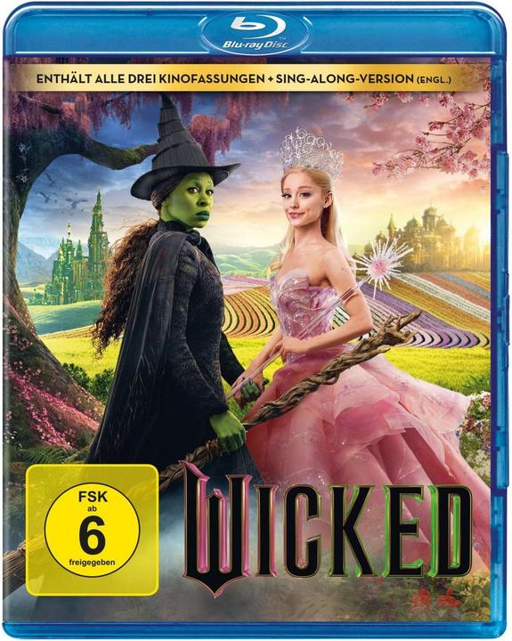 Wicked (Blu-ray, 2025, Allemand, Anglais)