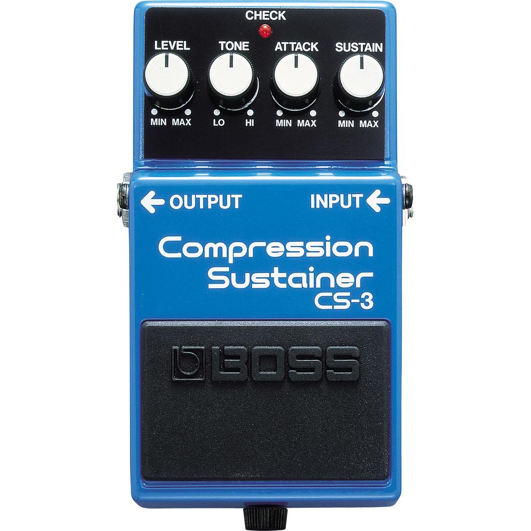 BOSS (Electronics) Gitarreneffekt Compressor/Sust (Gitarre), Effektpedal, Blau