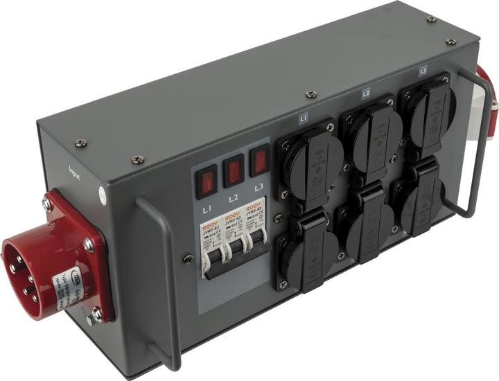 Produktbild Showtec Split Power 16 (CEE 16/3)