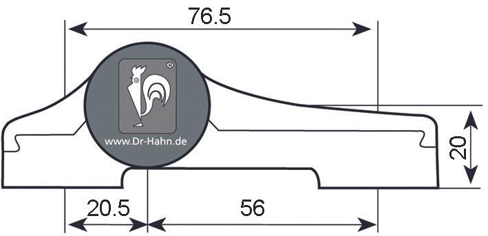 Actual product image Dr. Hahn Door hinge cock series 4 / A 963