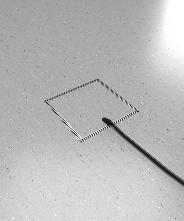 Produktbild BS 8901B Bodentank, 1-fach, eckig, höhenverstellb