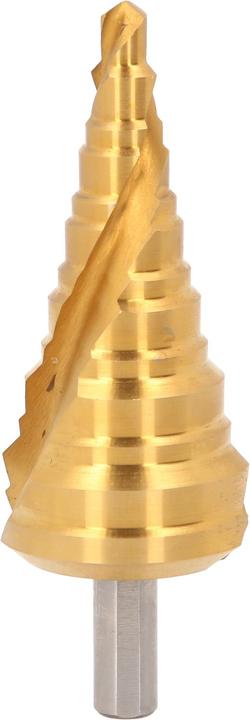 Actual product image KS Tools HSS-TiN step drill (40.5 millimetres)