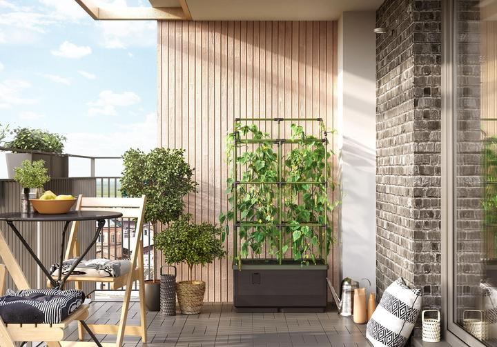 Produktbild Bio Green Pflanzbox "City Jungle" mit Rankgitter