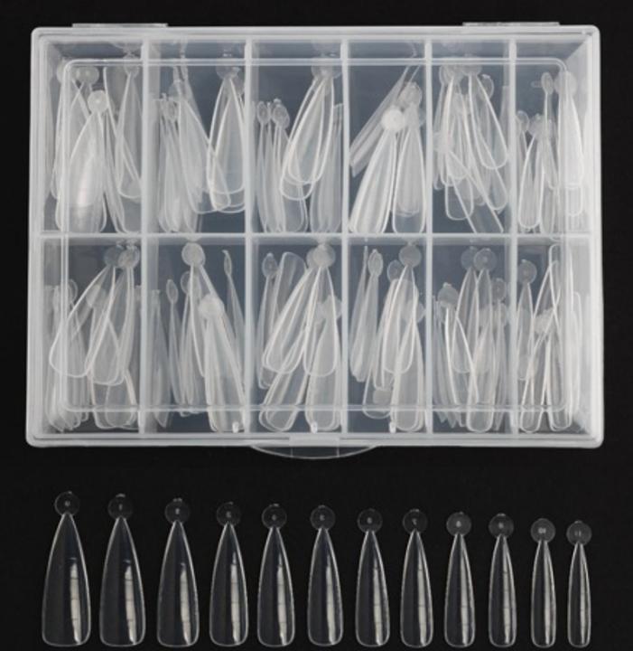 Produktbild Summer Peach Danjinail Stiletto Dual Tip 130 pcs