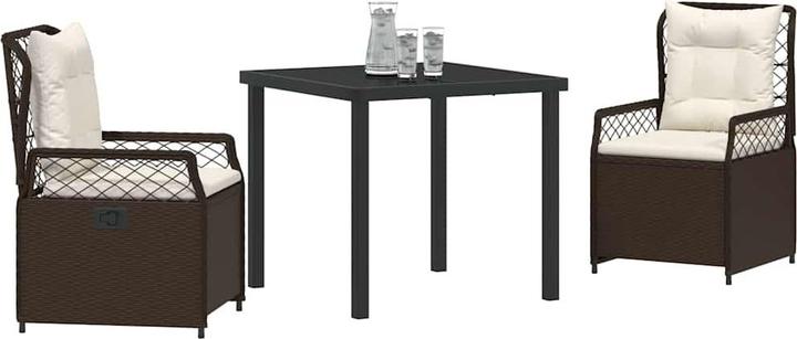 Produktbild vidaXL Garten Essgruppe (80 x 80 x 73 cm)