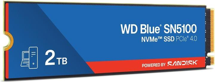 Actual product image WD Blue SN5100 powered by SANDISK (2000 GB, M.2 2280)