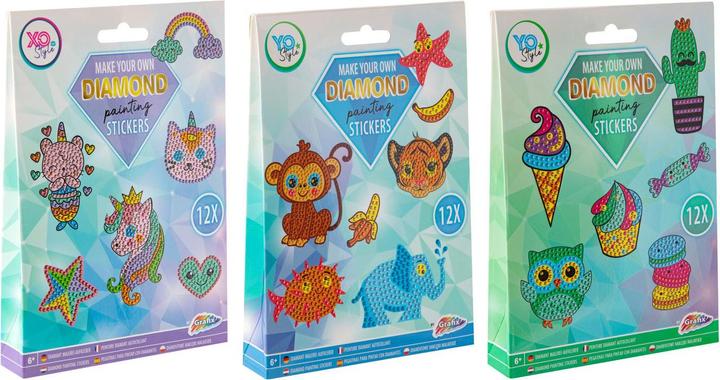 Actual product image Grafix Make your own Diamond Painting Stickers