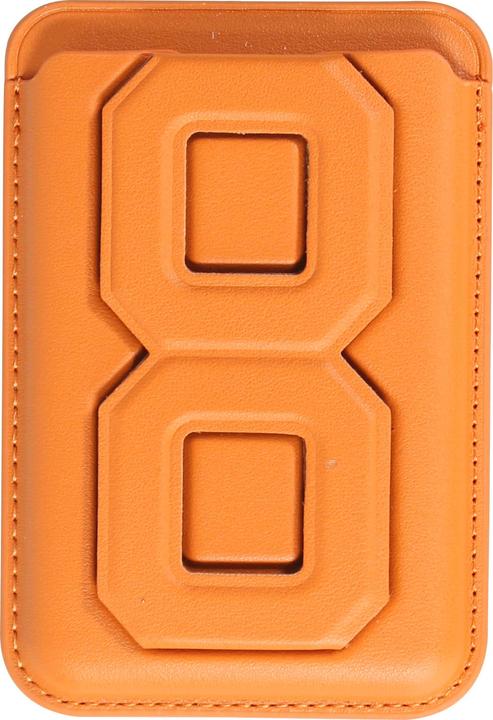 Produktbild PhoneLook Magnetischer Kartenhalter wallet MagSafe veganes Leder mit starkem Magneten und integriertem Klappst