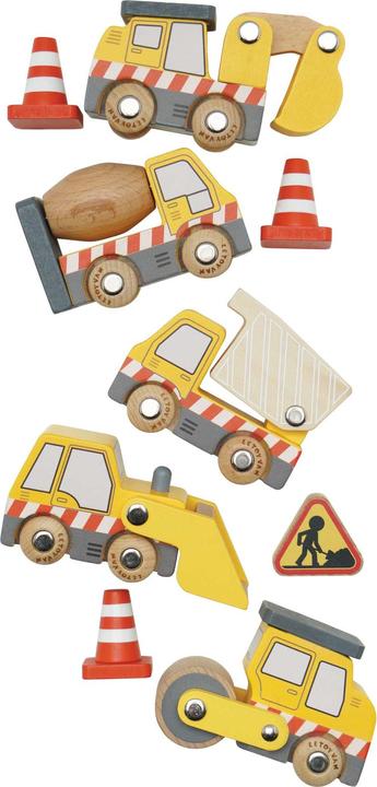 Produktbild Le Toy Van Baufahrzeug Set